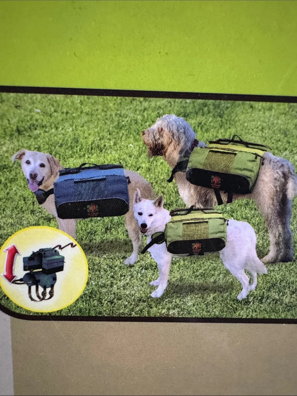 Outward Hound Quick Release Dog Backpack XL Reflective Blue OH05317
